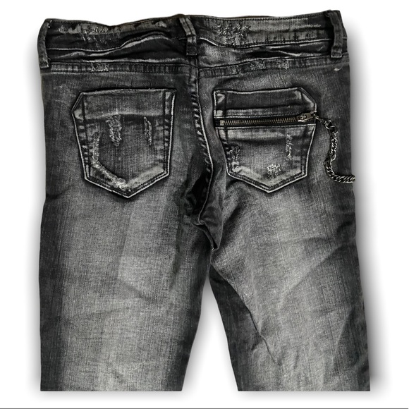 GIFTED Ripped Style Womens Jeans - Picture 6 of 8